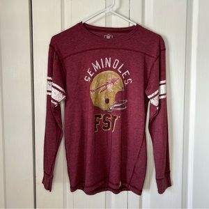 Wes and Willy girls, Florida State FSU football long sleeve T-shirt XL